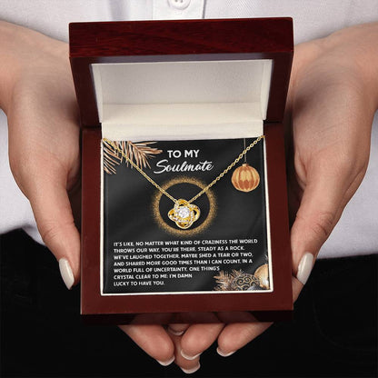 To My Soulmate Necklace, Christmas Gift Ideas 2024, Christmas Presents For Her, Girlfriend Christmas Necklace, Ideas For Christmas