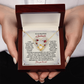 To My Beautiful Soulmate Necklace, My Love Necklace For Girlfriend, Anniversary Present For Girlfriend, Presents For Your Girlfriend