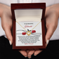 To My Beautiful Soulmate Necklace, Girlfriend Birthday Gifts For Women, Valentine Jewelry For Women, Best Girlfriend Gifts For Women
