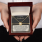 To My Stunning Soulmate Necklace, Best Valentine Gift For Wife, Valentine Gift Ideas For Her, Valentine Necklaces For Women, Wife Valentine Gift