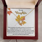 To My Daughter Necklace From Mom, To My Daughter Necklace, Necklaces From Dad To Daughter