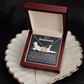 To My Soulmate Necklace, Best Valentine Gifts For Wife, To My Wife Valentine's Day Gift, Valentine's Day Necklace For Her, Valentine Birthday Gifts