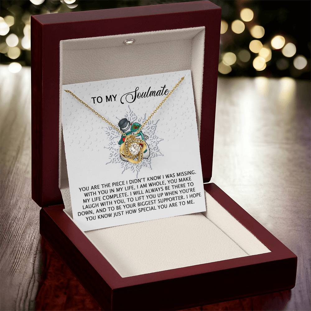 To My Soulmate Necklace, Wifes Christmas Gifts, Christmas Gifts For Wife, Wife's Christmas Gift, Women Presents For Christmas