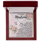 Regalo Para Madrina, Para El Amor De Mi Vida Cadena, Collar De Madrina - BR_4_MADRIJE_H8_3