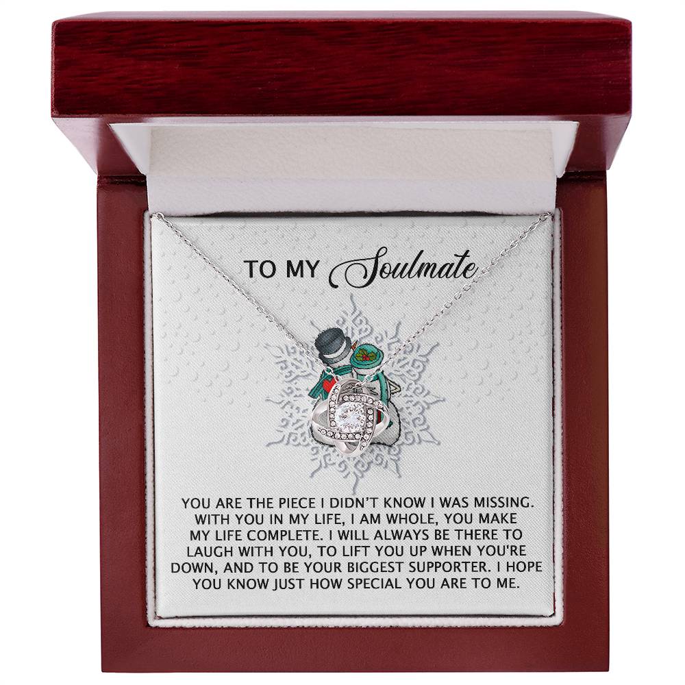 To My Soulmate Necklace, Wifes Christmas Gifts, Christmas Gifts For Wife, Wife's Christmas Gift, Women Presents For Christmas