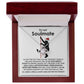 To My Soulmate Necklace, Christmas Presents For Wife, Christmas Gift For Wife, Gifts For My Girlfriend For Christmas, Gifts For Soulmate
