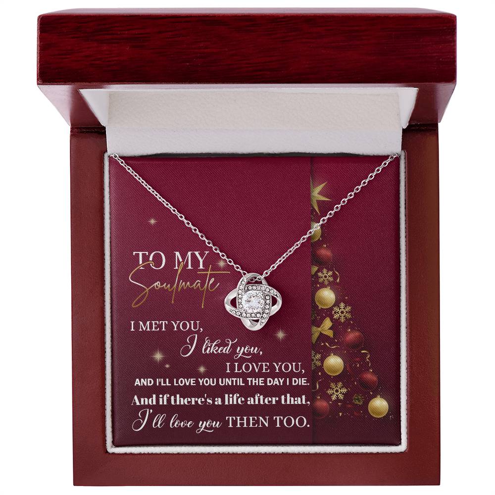 To My Soulmate Necklace, Christmas Gifts For The Wife, Christmas Gift For Wife, Gifts For My Girlfriend For Christmas