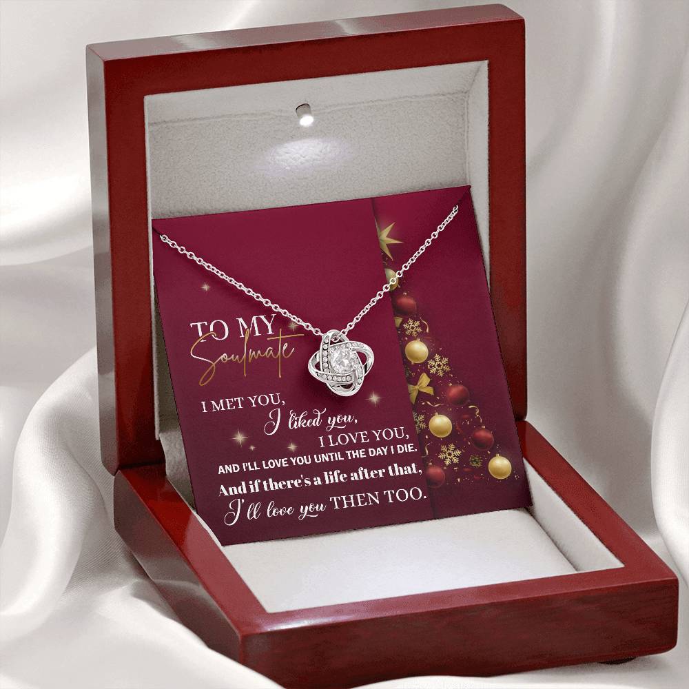 To My Soulmate Necklace, Christmas Gifts For The Wife, Christmas Gift For Wife, Gifts For My Girlfriend For Christmas