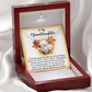 To My Granddaughter Necklace, Grandmother Granddaughter Gifts, Granddaughter Necklace From Grandparents, Christmas Gifts For Granddaughter