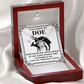 To My Smokin' Hot Doe Necklace, Soulmate Gifts For Her, Valentine's Gift For Wife, Naughty Valentine's Gifts For Wife, Valentine Gift Ideas For Her