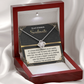 To My Stunning Soulmate Necklace, Best Valentine Gift For Wife, Valentine Gift Ideas For Her, Valentine Necklaces For Women, Wife Valentine Gift