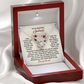 To My Beautiful Soulmate Necklace, My Love Necklace For Girlfriend, Anniversary Present For Girlfriend, Presents For Your Girlfriend