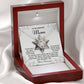 To My Amazing Mom Necklace, Christmas For Mom From Son, Christmas Gift For My Mom, Mom Christmas Gifts From Son