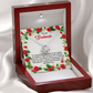 To My Soulmate Necklace, Necklaces For Girlfriend Gold, To My Beautiful Soulmate Necklace, Valentine Gifts For Husbands From Wife