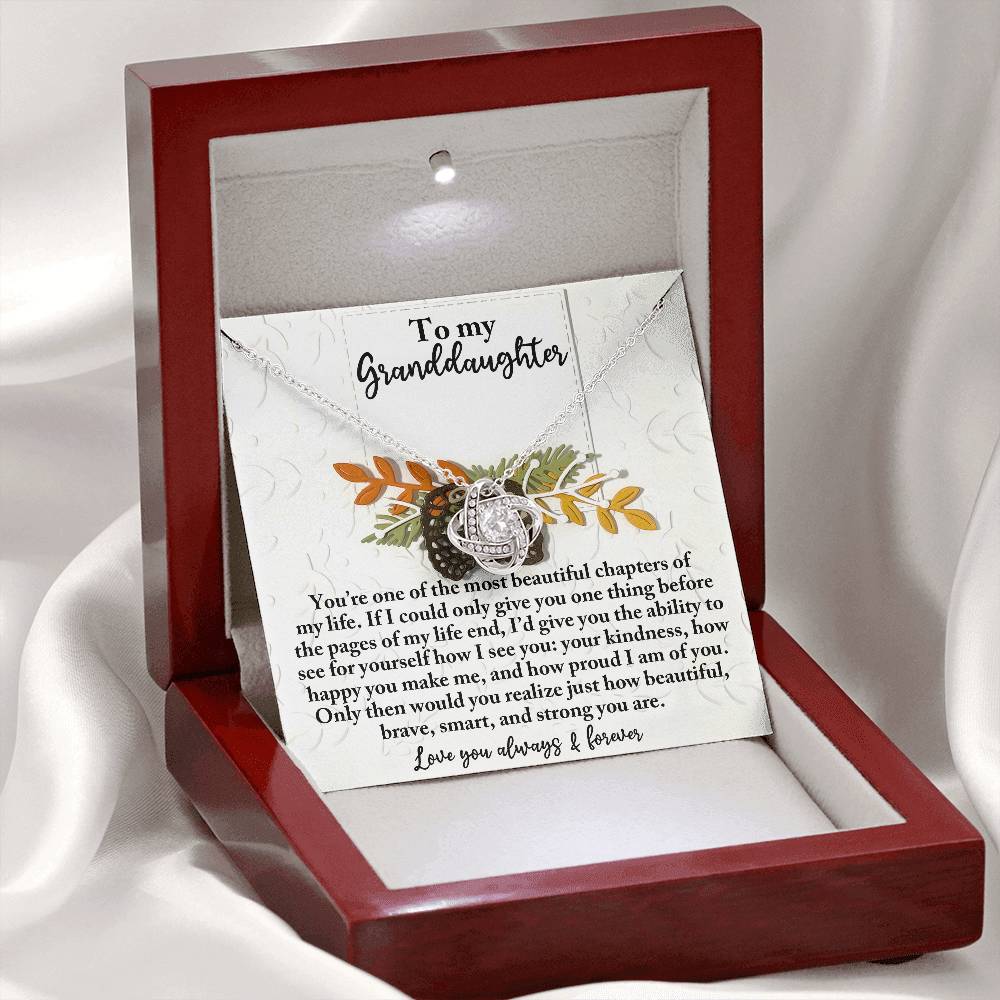 To My Granddaughter Necklace, Valentine's For Granddaughter, Granddaughter Gifts From Grandparents, Christmas Gifts For Granddaughters