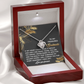 To My Treasured Soulmate Necklace, Girlfriend And Boyfriend Necklaces, Soulmate Gifts For Her, Valentine's Gift For Wife, Best Gifts For Girlfriend