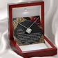 To My Stunning Soulmate Necklace, Valentine Gift For My Wife, Valentine's Gifts For Wife, Valentine Gifts For Her Romantic, Valentine's Day Gifts