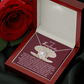 To My Soulmate Necklace, Necklace For Valentine's Day, Valentine Gifts For My Wife, Women's Valentine's Day Gifts, Valentine Gifts For Her