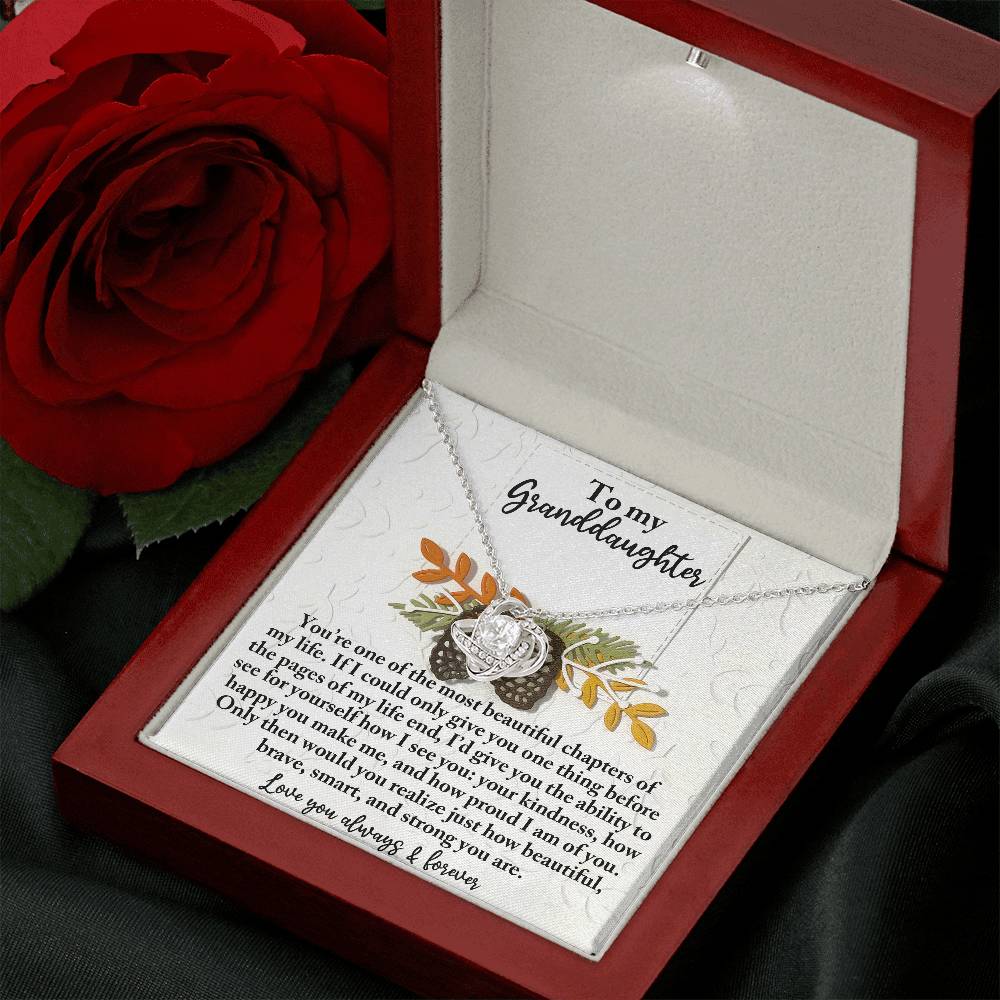 To My Granddaughter Necklace, Valentine's For Granddaughter, Granddaughter Gifts From Grandparents, Christmas Gifts For Granddaughters