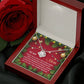 To My Mom Necklace, Christmas Gifts For My Mom, Christmas Gifts For Mom Necklace, Necklace For Mom From Daughter