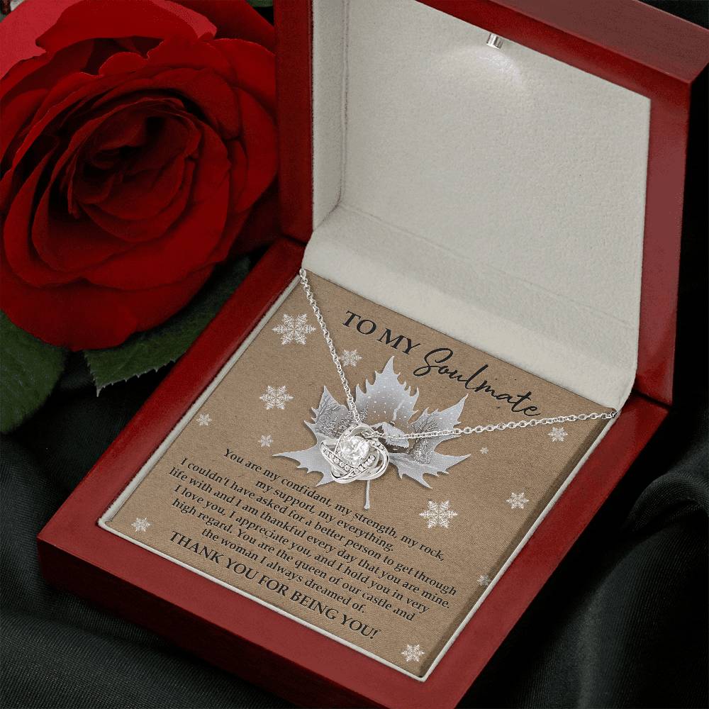 To My Soulmate Necklace, Soulmate Gifts For Her, Christmas Presents For Girlfriend, Christmas Present For Girlfriend, Christmas For Wife