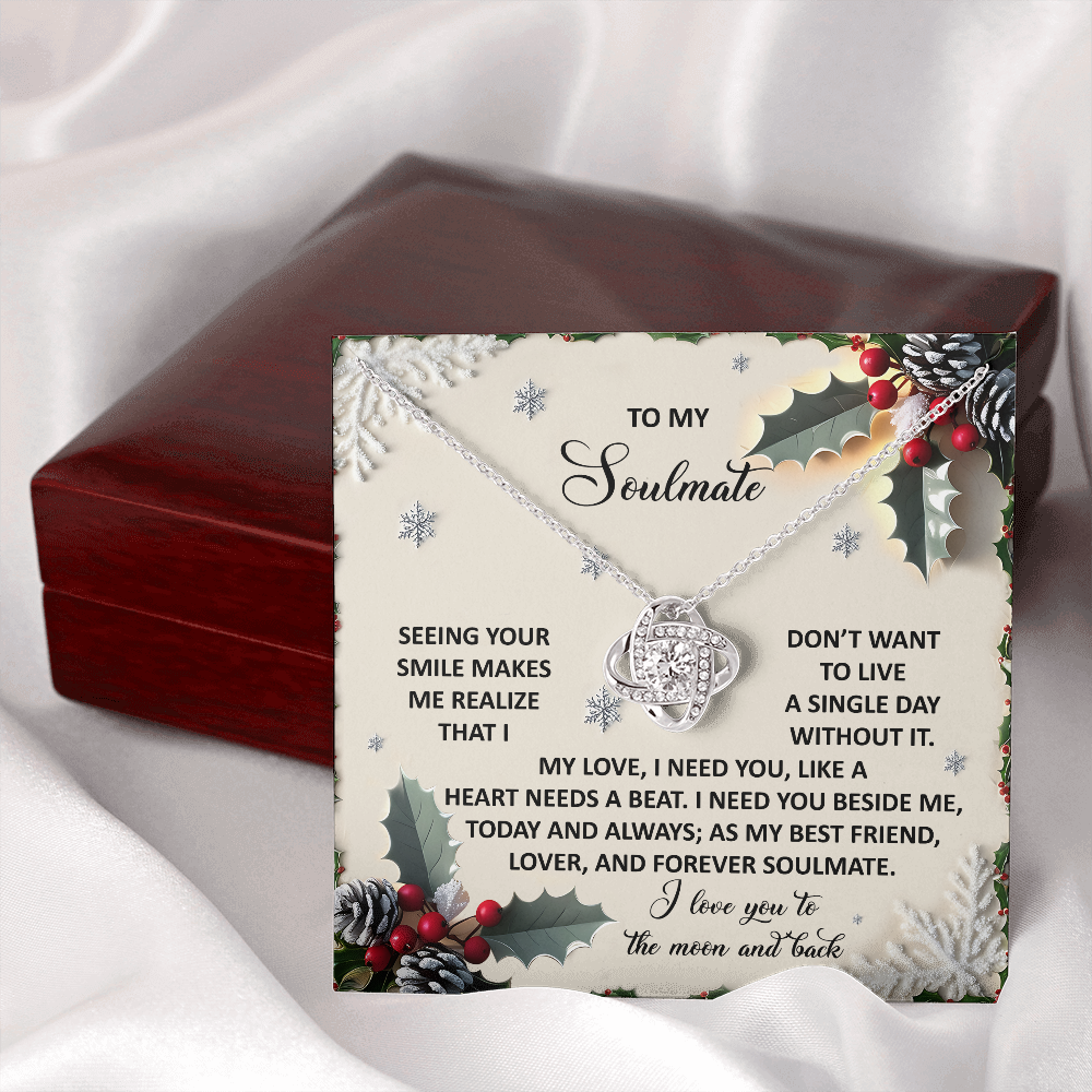 To My Soulmate Necklace, Christmas Gifts Ideas For Wife, Christmas Gift For Wife Ideas, Best Christmas Gifts For Wife, Christmas Gifts Wife