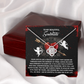 To My Beautiful Soulmate Necklace, Valentine Gifts For Her, Valentine's Day For Her, Valentine's Day Gift Wife, Valentine's Gift For Wife