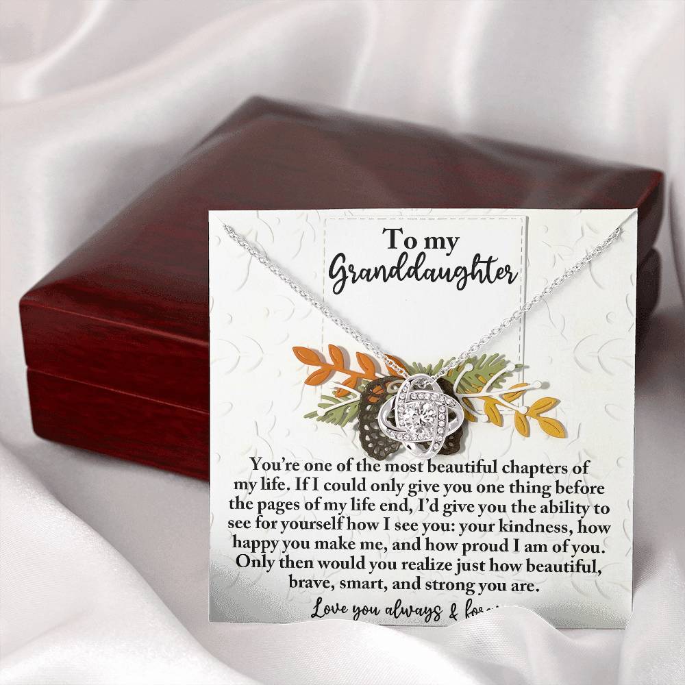 To My Granddaughter Necklace, Valentine's For Granddaughter, Granddaughter Gifts From Grandparents, Christmas Gifts For Granddaughters