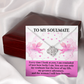 To My Soulmate Necklace, Valentine Gifts For Her, Best Valentine Gifts For Her, Valentine's Day Gifts For Women, Unique Valentine Gifts For Her