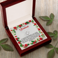 To My Soulmate Necklace, Necklaces For Girlfriend Gold, To My Beautiful Soulmate Necklace, Valentine Gifts For Husbands From Wife