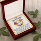 To My Granddaughter Necklace, Grandmother Granddaughter Gifts, Granddaughter Necklace From Grandparents, Christmas Gifts For Granddaughter