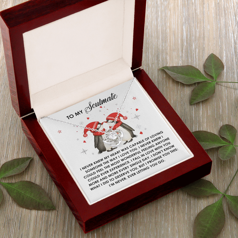 To My Soulmate Necklace, Christmas Gift For Girlfriend, Christmas Ideas For Woman, Christmas Cards For Wife, Lady Christmas Gifts Ideas