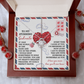 To My Stunning Soulmate Necklace, Gifts For Her Birthday Girlfriend, Necklace For Valentine's Day, Valentine Day For Wife, Love Gifts For Girlfriend