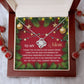 To My Mom Necklace, Christmas Gifts For My Mom, Christmas Gifts For Mom Necklace, Necklace For Mom From Daughter