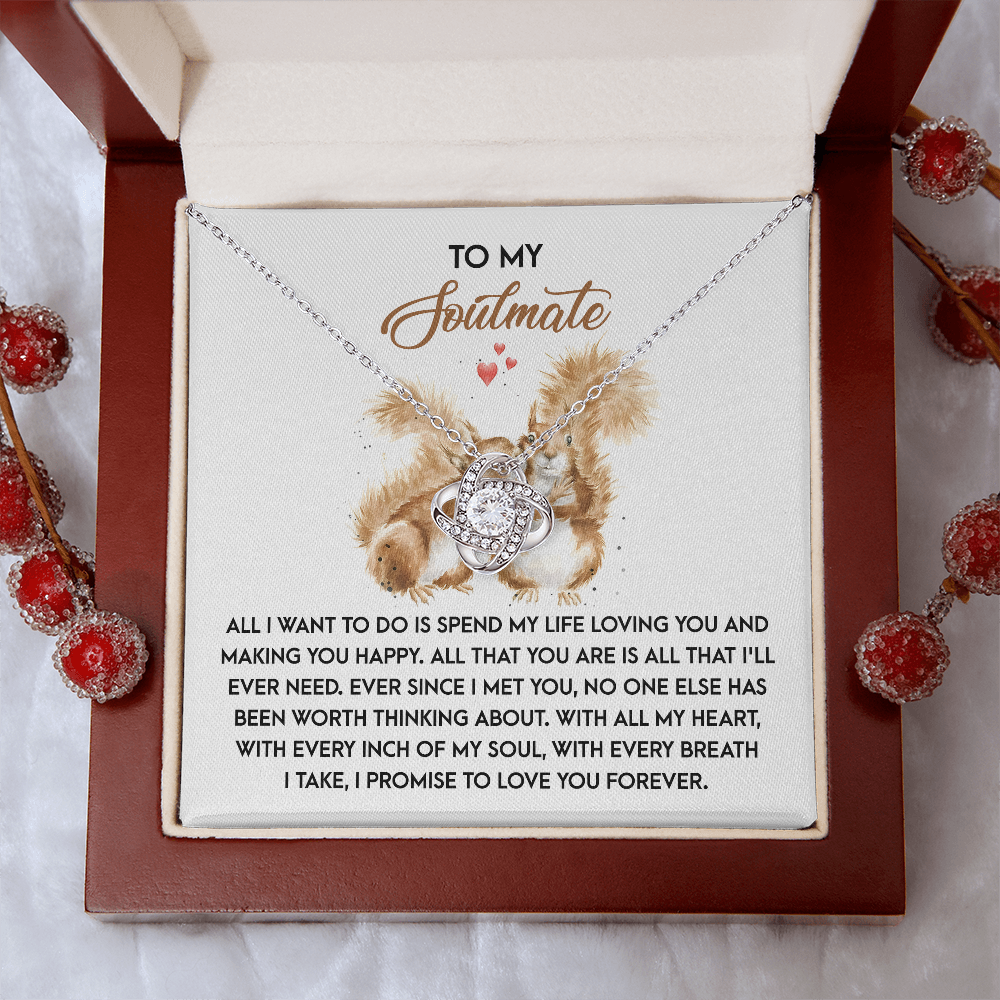 To My Soulmate Necklace, Christmas Presents For Girlfriend, Christmas Gifts For The Wife, Christmas Gift For Wives, Christmas Ideas Women