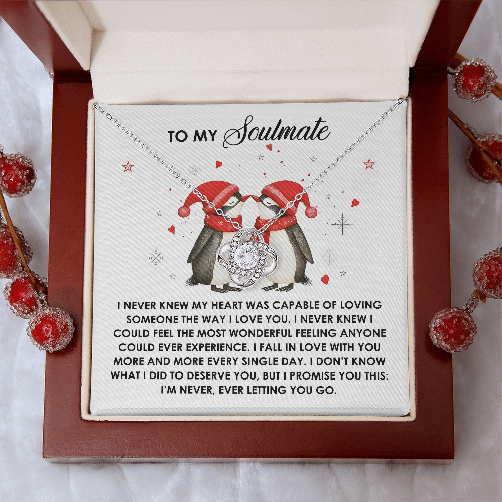 To My Soulmate Necklace, Christmas Gift For Girlfriend, Christmas Ideas For Woman, Christmas Cards For Wife, Lady Christmas Gifts Ideas