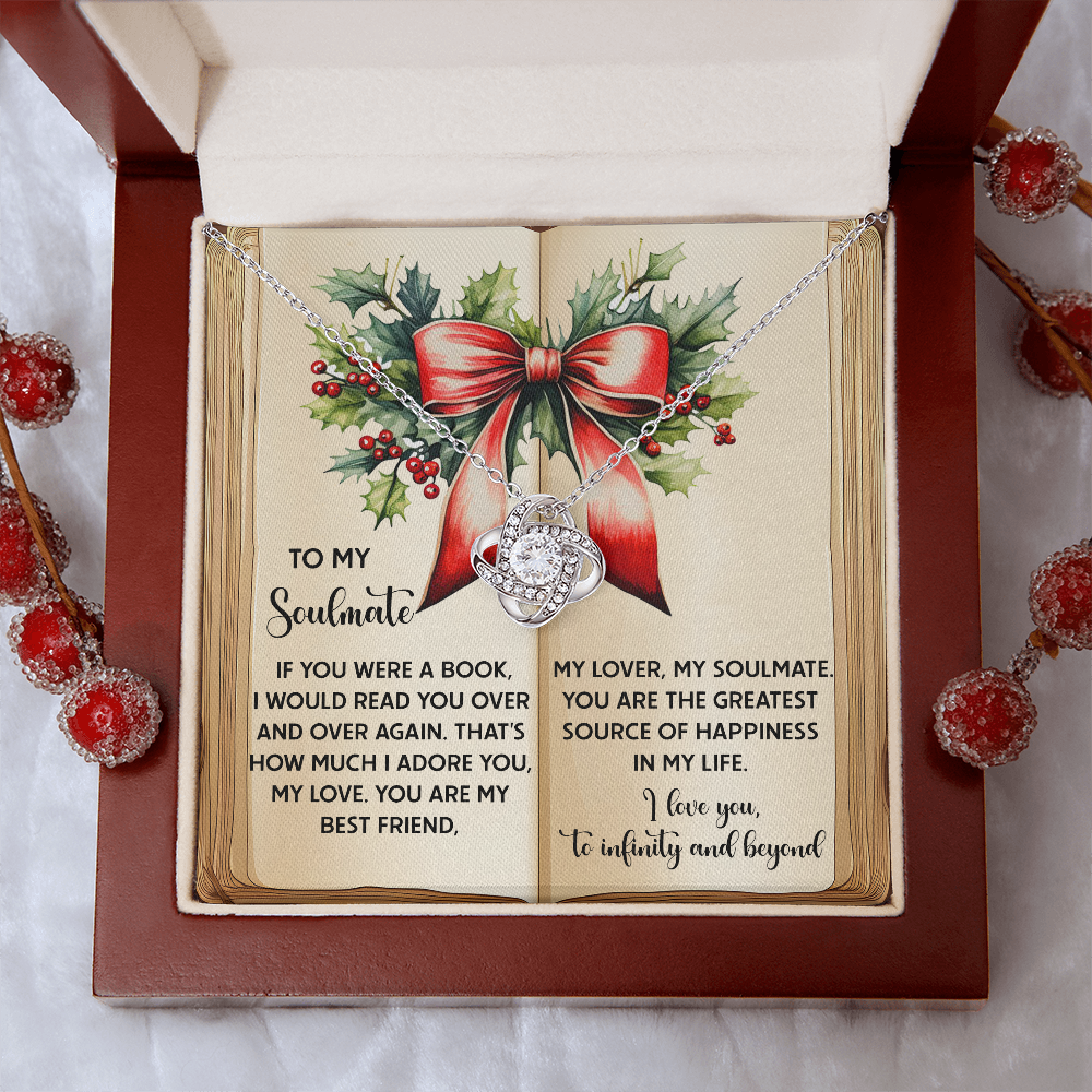 To My Soulmate Necklace, Gifts For Soulmate, My Soulmate Necklace Funny, Christmas Present For Girlfriend, Women Presents For Christmas