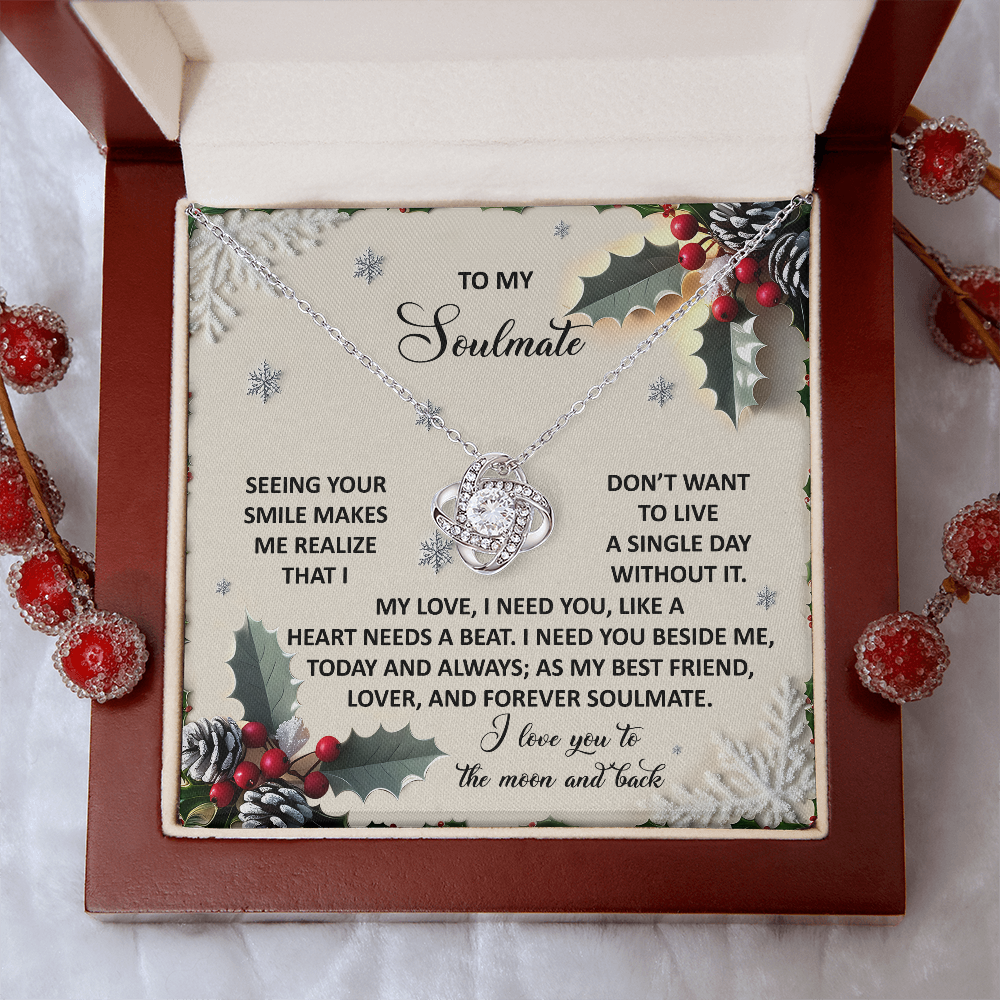 To My Soulmate Necklace, Christmas Gifts Ideas For Wife, Christmas Gift For Wife Ideas, Best Christmas Gifts For Wife, Christmas Gifts Wife