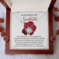 To My Smokin' Hot Soulmate Necklace, Girlfriend Necklace From Boyfriend, Valentine's Gift For Women, Happy Valentines Day Card To Girlfriend