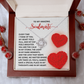 To My Amazing Soulmate Necklace, Gift Necklace For Girlfriend, San Valentine Gift For Her, Valentine Birthday Gifts, Jewelry Gifts For Girlfriend