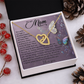 To My Mom Necklace, Christma Day Gift Mom, Mother Day Gift Jewelry Necklace, Christma Gift Mom Necklace, Sentimental Birthday Gift Mom