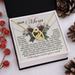 Dear Mom Necklace, What To Get My Mom For Christmas, Gift My Mom Birthday, Mother Day Gift Mom Jewelry, Mom Christmas Gifts Spanish
