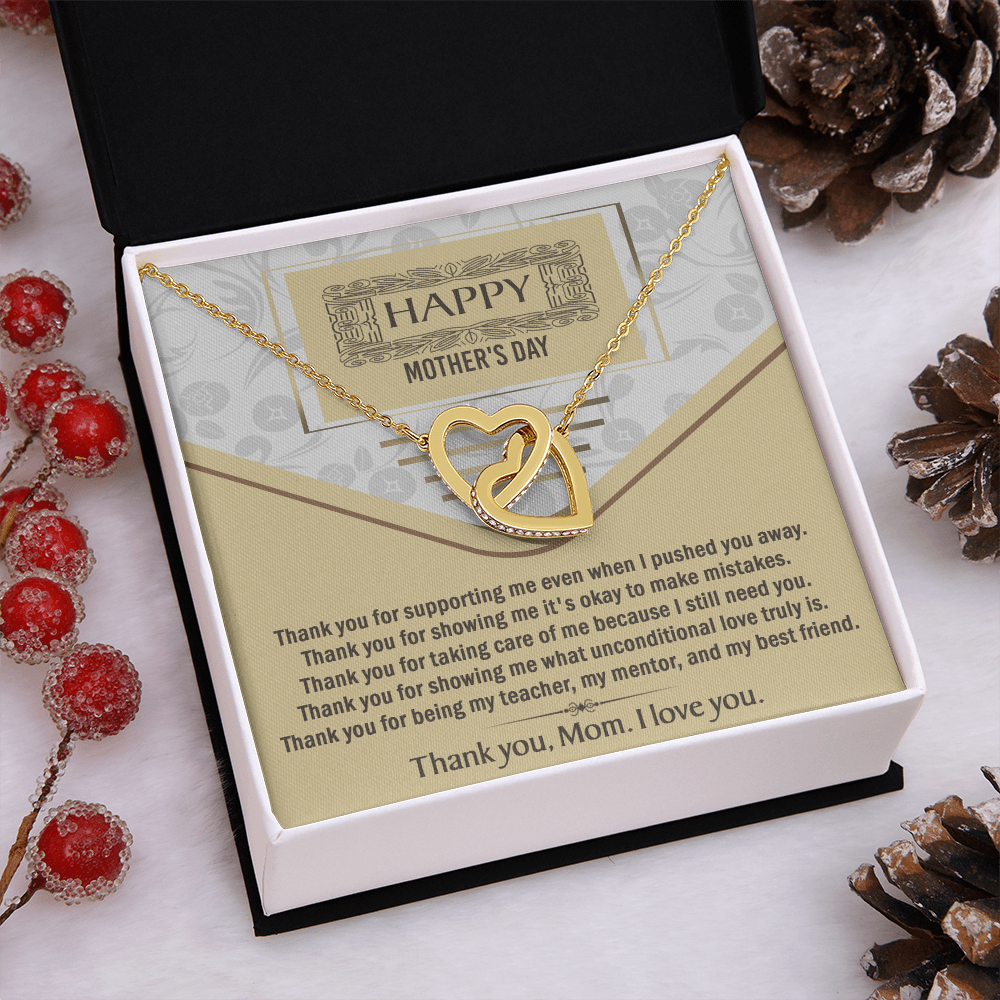 Happy Mother's Day Necklace, Happy Mother's Day Gifts, First Mothers Day Necklace For New Mom, Mothers Day Gifts Mom