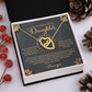 To My Beautiful Daughter Necklace, Necklaces For Daughter From Dad, Mom To Daughter Gifts Unique Gifts, To My Daughter From Dad