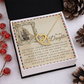 To My Daughter Necklace, Daughter Necklace From Dad, To My Daughter Necklace From Dad, To Our Daughter Gifts From Parents