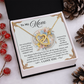 To My Mom Necklace, Mothers Day Gifts Mom, Mother Day Gift Mom Necklace, Christma Mom Gift From Daughter, Gift Mom Mother Necklace Pendant