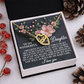 To My Wonderful Daughter Necklace, Beautiful Gift For Daughter From Dad Never Forget That I Love You Necklace, Necklace For My Daughter