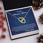 To My Bonus Mom Necklace, To My Bonus Mom On My Wedding Day, Necklace Mom And Daughter, Gifts For Mom On Mother's Day