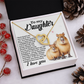 To My Daughter Necklace, Dad And Daughter Necklaces, Birthday Gift For Daughter Adult, Dad And Daughter Necklaces