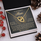 To My Gorgeous Mom Necklace, Xmas Gift For Mom From Son, Mothers Day Gifts For Mom Spanish, Jewelry Mom From Daughter